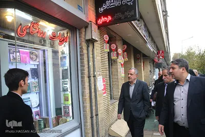 بازدید احمد مسجد جامعی از انتشارات جهاد دانشگاهی