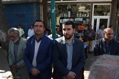 راهپیمایی بشارت نصر در شهرستان اهر