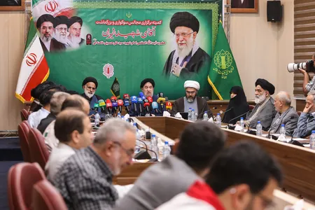 نشست هماهنگی مراسم اربعین تدفین رهبر شهید انقلاب