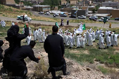 بازسازی واقعه غدیر خم در اهر