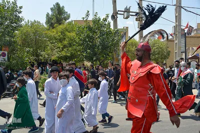 کاروان نمادین اسرای کربلا در شیراز‎‎