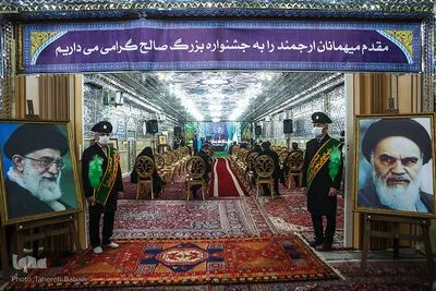 آئین افتتاحیه دبیرخانه جشنواره بزرگ صالح(ع)