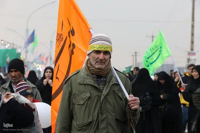 مسیر پیاده روی منتهی به مسجد جمکران