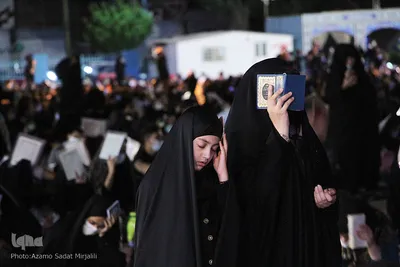 مراسم احیاء شب نوزدهم ماه مبارک رمضان در یزد