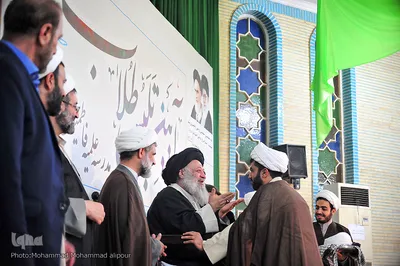 آیین تلبس طلاب مدرسه علمیه فاطمیون اهواز 