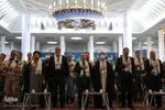 مراسم حماسه حضور بسیجیان در حرم شاهچراغ(ع)