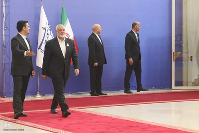 مراسم استقبال از میهمانان چهاردهمین دوره تحلیف ریاست جمهوری ایران

