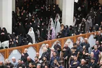 نماز ظهر عاشورا در شبستان امام خمینی(ره)‎ حرم شاهچراغ(ع)