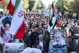 عکس| راهپیمایی مردم کرمان در حمایت از غزه