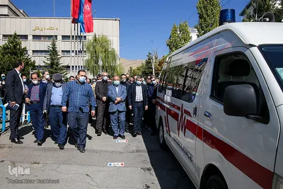 وداع با پیکر شهید مدافع سلامت، دکتر محمد زارع جوشقانی