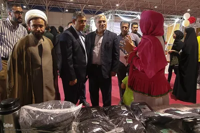 مراسم افتتاحیه نمایشگاه اقتصاد مقاومتی در شیراز
