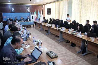 نشست خبری هجدهمین جشنواره بین المللی تئاتر مقاومت دراستان یزد