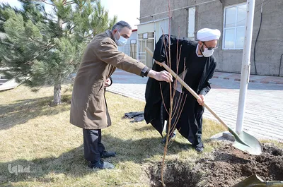 مراسم روز درختکاری در دانشگاه صنعتی سهند‎‎