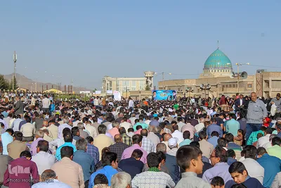 اقامه نماز عید سعید فطر در بیرجند