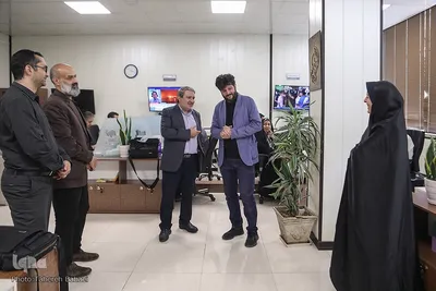 بازدید محمد آقاسی مدیر مرکز مطالعات رسانه های ارشاد از ایکنا