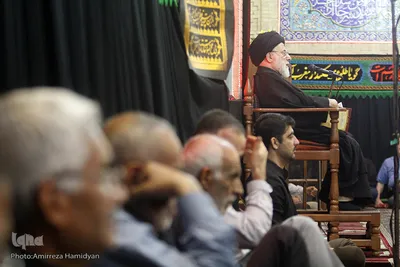 مراسم عزاداری حسینی در مسجد آیت‌الله شفیعی