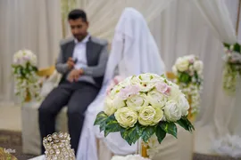 مراسم عقد زوجین در جوار حرم حضرت شاهچراغ(ع)