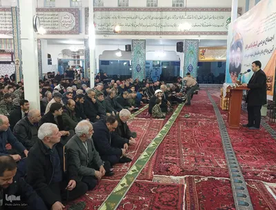 مراسم بزرگداشت شهدای مقاومت در شهرستان اهر