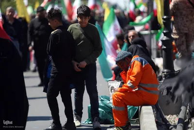 تهران در سوگ چهلمین روز شهادت رهبر شهید انقلاب اسلامی