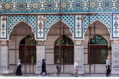 بازسازی آستان علی‌بن مهزیار اهوازی