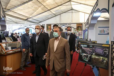 مراسم افتتاحیه نخستین نمایشگاه دستاوردهای وقف
