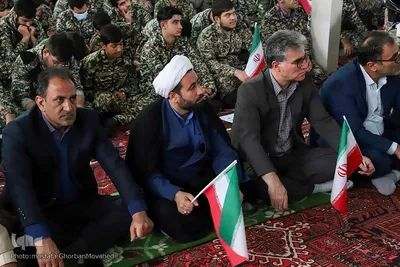 همایش بزرگ اقتدار بسیج در شهرستان اهر