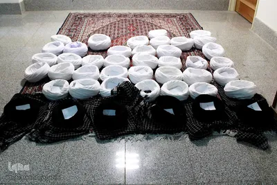 عمامه گذاری طلاب مدارس علمیه ی استان آذربایجان شرقی
