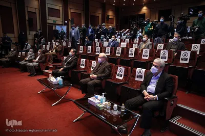 مراسم رونمایی از واکسن رازی کووپارس مؤسسه سرم‌سازی رازی