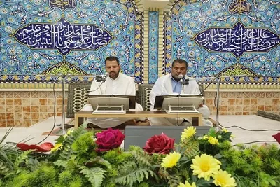 ترتیل خوانی حسینیه امام رضا(ع) اهواز