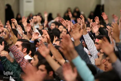 دیدار جمعی از دانشجویان و نمایندگان تشکل‌های دانشجویی با رهبر انقلاب