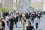 تشییع پیکر شهید علی‌اکبر معصومی‌نژاد در اراک/عکاس:طاها نظیری