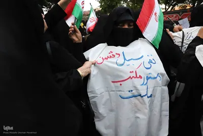 همایش زینبیون و کفن پوشان در محکومیت جنایات آمریکا و اسرائیل