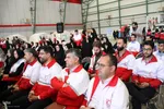 مراسم رونمایی از ۲۴ دستگاه خودروی امدادی هلال احمر یزد