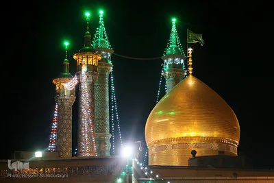 شب میلاد امام هادی(ع) در حرم بانوی کرامت