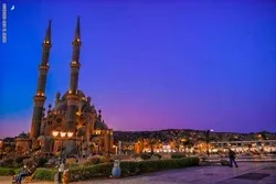 Al-Sahaba-Moschee in Scharm El-Scheich als beliebtes Touristenziel in Ägypten