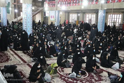 چهلمین روز درگذشت آیت‌الله فقیه در نی ریز فارس‎‎