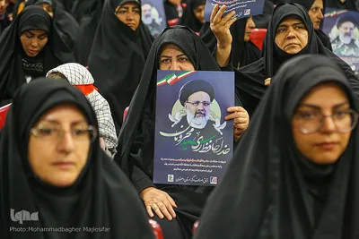 سوگواره هفتمین روز شهادت رئیس‌جمهور در اصفهان