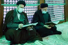 تجدید میثاق رییس جمهور و هیات دولت با آرمانهای امام راحل