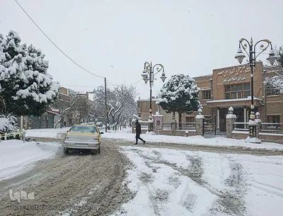 تشدید بارش برف در شهرستان اهر
