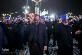 مراسم احیای شب بیست‌ویکم ماه مبارک رمضان در حرم مطهر رضوی