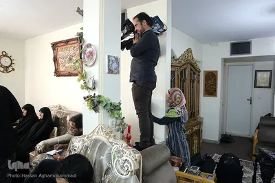 دیدار نمایندگان جامعه قرآنی با خانواده شهید قرآنی «احمد شعبانی ورکی»