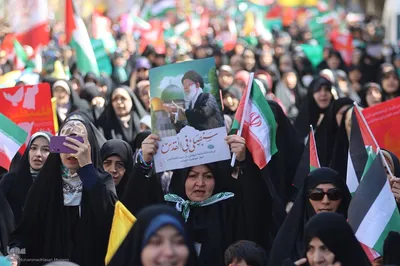 راهپیمایی روز قدس در همدان‎