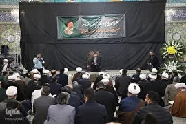 مراسم یادبود آیت‌الله سید محمد شاهچراغی در قم