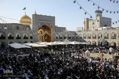 مراسم دعای عرفه در حرم مطهر رضوی
