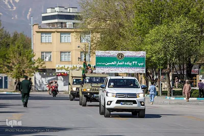 مراسم رژه روز ارتش در همدان‎‎
