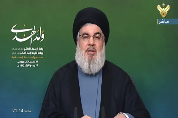 السيد حسن نصر الله: المسلمون لن يتحملوا أي إساءة للرسول الاكرم (ص)