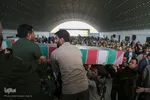 مراسم استقبال مردم شیراز از شهدای گمنام