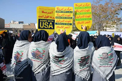 مراسم راهپیمایی ۱۳ آبان در تبریز