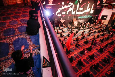 مراسم عزاداری ایام محرم در هیئت مصباح الهدی شیراز