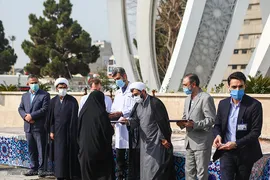 محفل کاروان قرآنی انقلاب در بیمارستان بقیه‌الله الاعظم (عج)